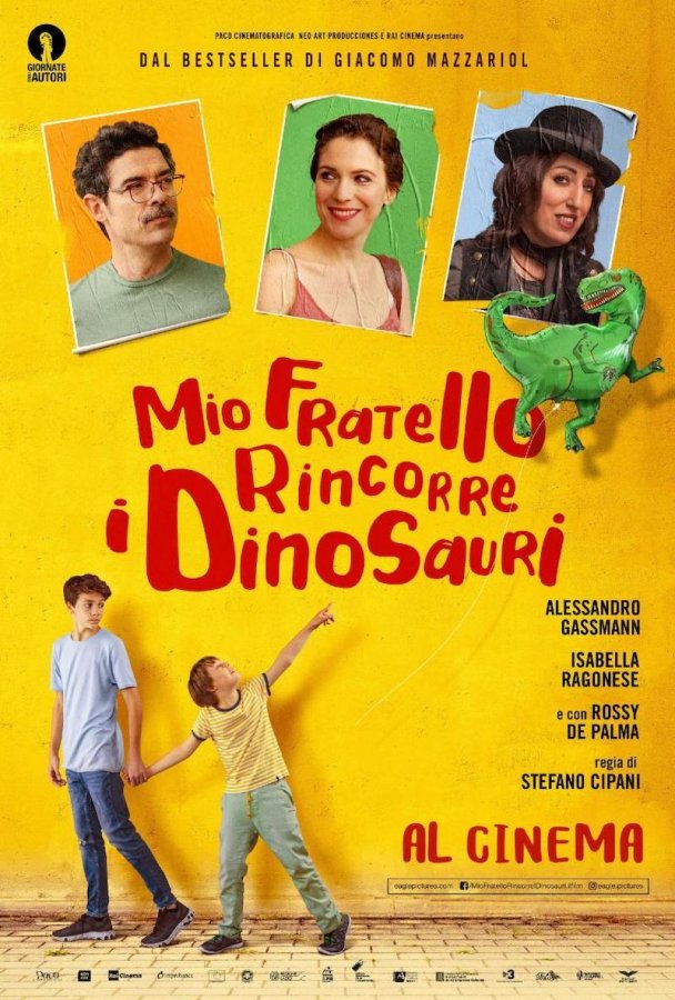 My brother chases dinosaurs